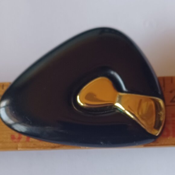 Modernistic design brooch (1950's)  umsigned - Picture 3 of 4